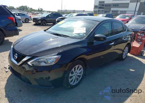 2018 Nissan Sentra Sv из США, поврежденный, VIN 3N1AB7AP6JY205481